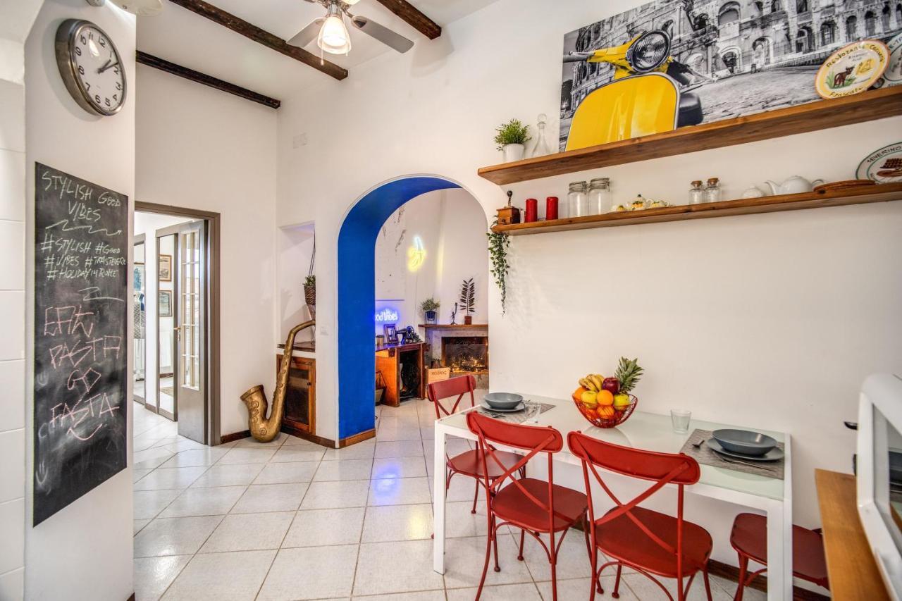 Trastevere - Stylish Good Vibes Apartment Roma Dış mekan fotoğraf