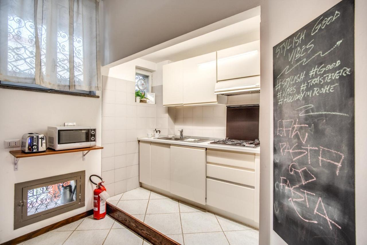 Trastevere - Stylish Good Vibes Apartment Roma Dış mekan fotoğraf